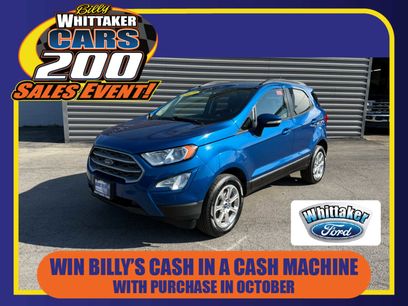 Used 2019 Ford EcoSport SE w/ SE Convenience Package