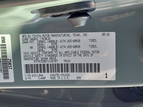 New 2026 Toyota Tundra 1794 Edition AWD/4WD image 24