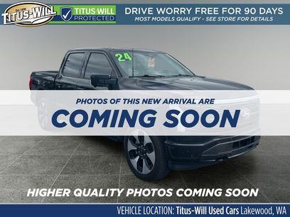 Used 2024 Ford F150 Lightning Platinum