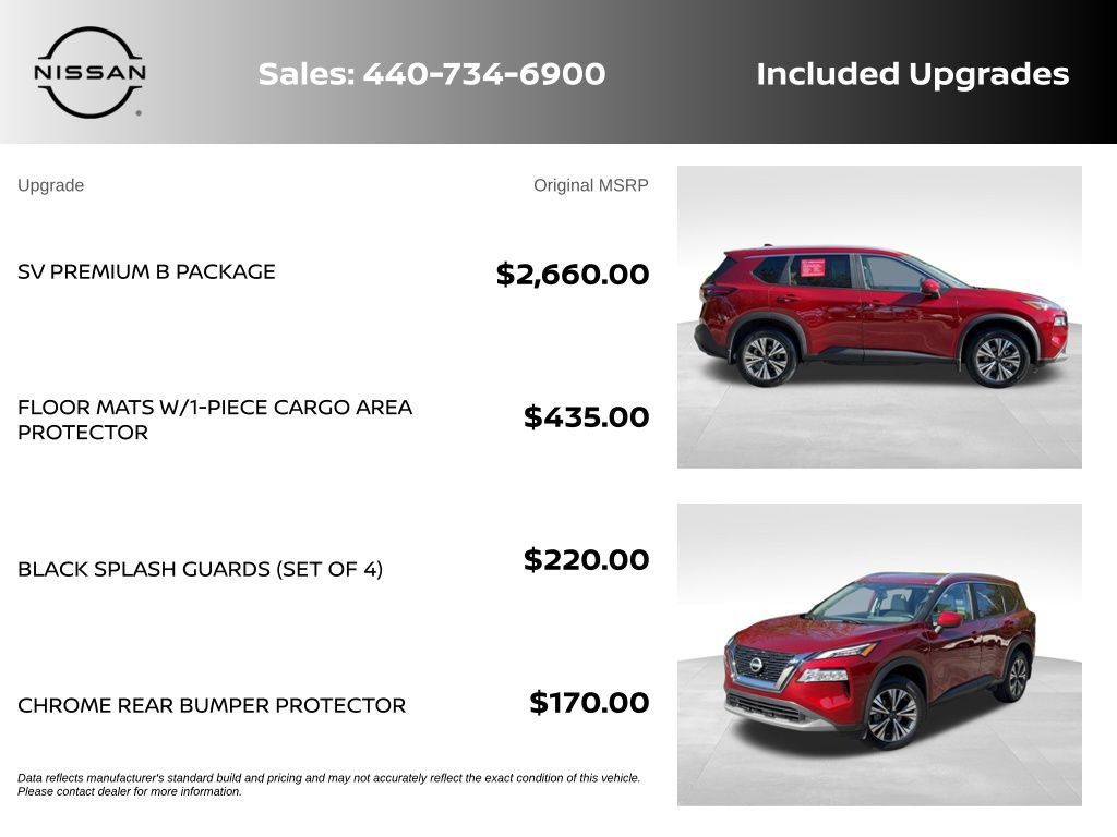 Certified 2023 Nissan Rogue SV w/ SV Premium B Package AWD/4WD image 8