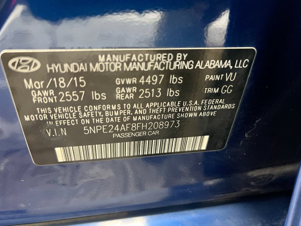 Used 2015 Hyundai Sonata SE FWD image 26