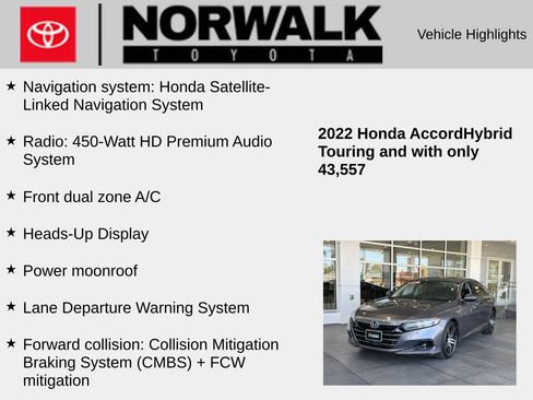 Used 2022 Honda Accord Touring image 10