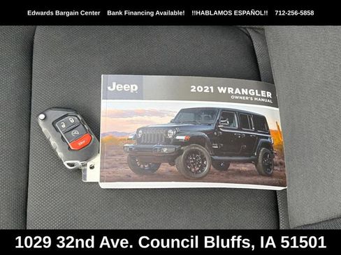 Used 2021 Jeep Wrangler Unlimited Sport AWD/4WD image 10