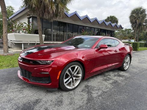 Used 2021 Chevrolet Camaro SS w/ Wild Cherry Design Package 2 RWD image 1