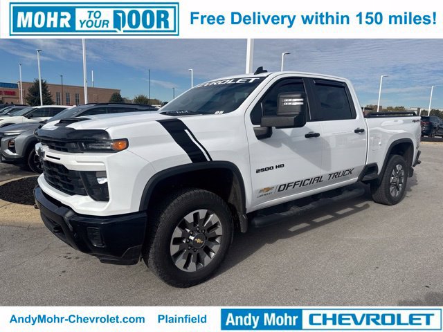 Used 2024 Chevrolet Silverado 2500 Custom w/ Custom Value Package AWD/4WD image 1