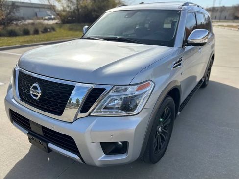 Used 2017 Nissan Armada Platinum w/ Captain Seat Package RWD image 2