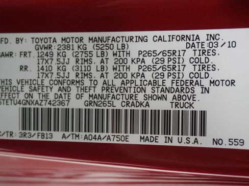 Used 2010 Toyota Tacoma PreRunner RWD image 27