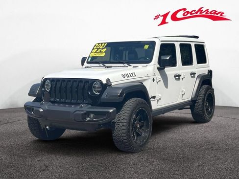 Used 2021 Jeep Wrangler Unlimited Sport AWD/4WD image 11