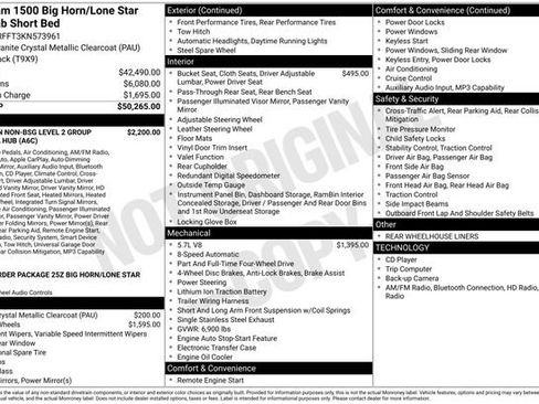 Certified 2019 RAM 1500 Big Horn image 37