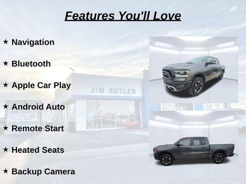 Used 2022 RAM 1500 Rebel w/ Rebel Level B Equipment Group AWD/4WD image 8