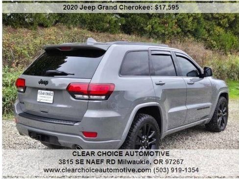 Used 2020 Jeep Grand Cherokee Altitude image 9