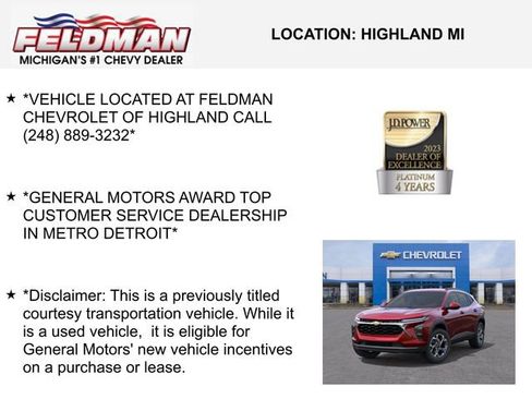 New 2026 Chevrolet Trax LT w/ Driver Confidence Package image 3