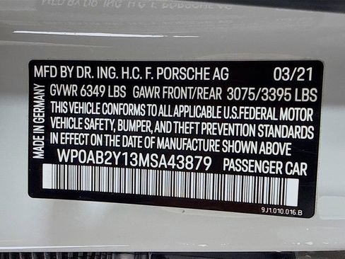 Certified 2021 Porsche Taycan 4S image 12