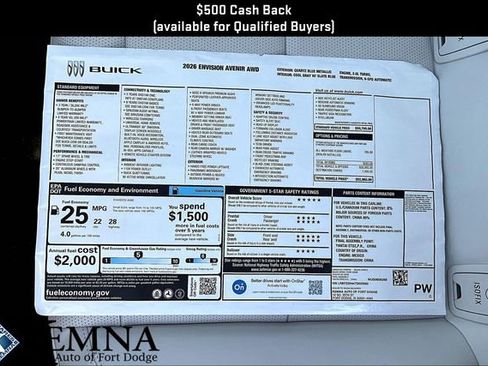 New 2026 Buick Envision Avenir image 14