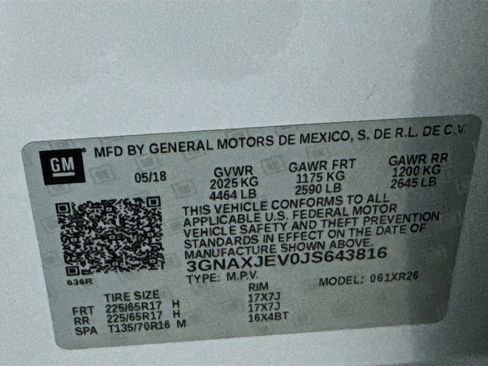 Used 2018 Chevrolet Equinox LT image 43