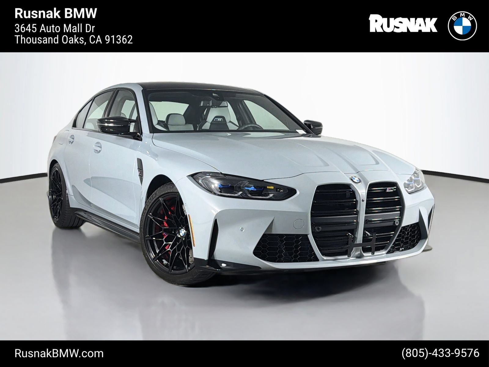 Certified 2024 BMW M3 Competition w/ Executive Package AWD/4WD image 1