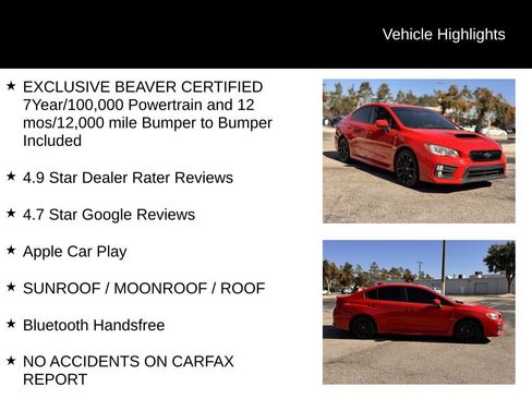 Used 2021 Subaru WRX Premium w/ Popular Package #3 image 6