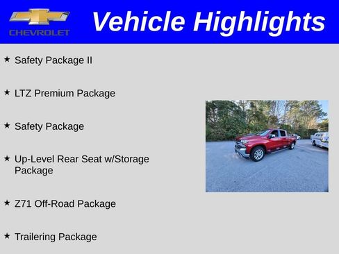 Certified 2021 Chevrolet Silverado 1500 LTZ w/ LTZ Premium Package image 3