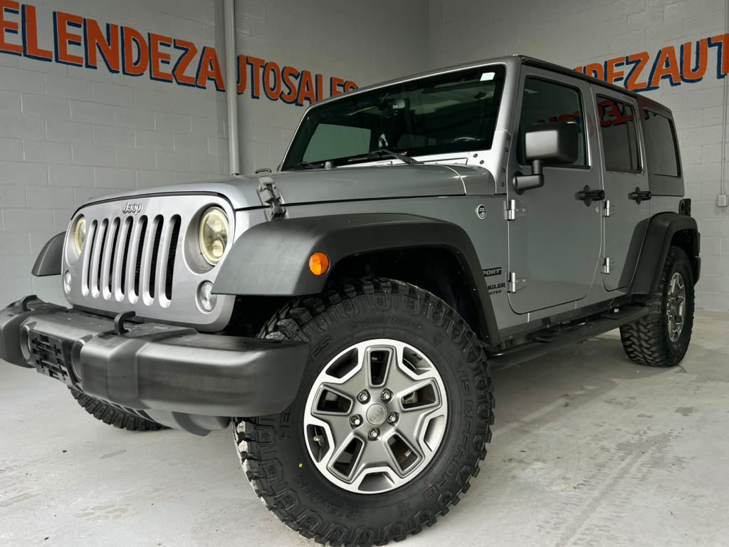 Used 2017 Jeep Wrangler Unlimited Sport w/ Quick Order Package 24S AWD/4WD image 1