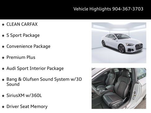 Certified 2023 Audi S5 Premium Plus AWD/4WD image 11