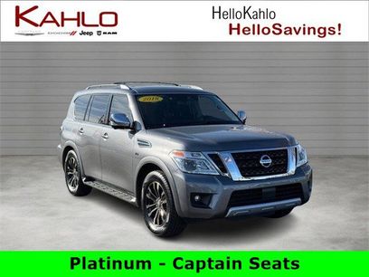 Used 2018 Nissan Armada Platinum w/ Captain Seat Package