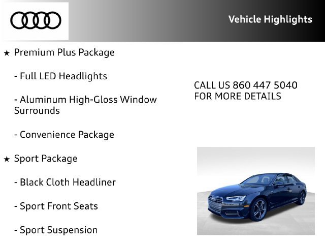 Used 2017 Audi A4 2.0T Premium Plus AWD/4WD image 28