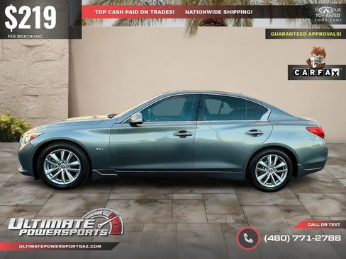 Used 2017 INFINITI Q50 3.0t Premium w/ 3.0T Premium Plus Package image 30