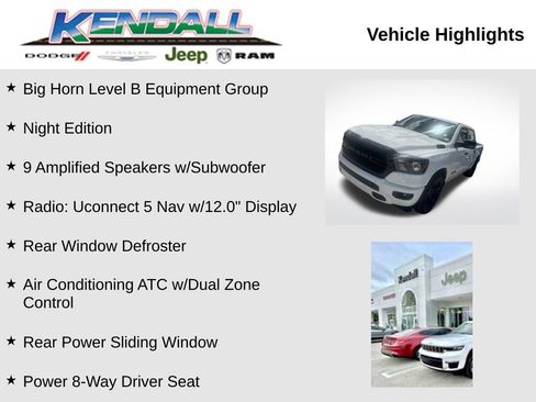 Used 2024 RAM 1500 Big Horn RWD image 3
