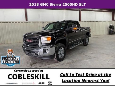 Used 2018 GMC Sierra 2500 SLT w/ Snow Plow Prep Package AWD/4WD image 9