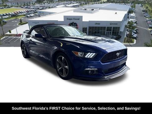 Used 2016 Ford Mustang Convertible w/ Equipment Group 051A RWD image 2