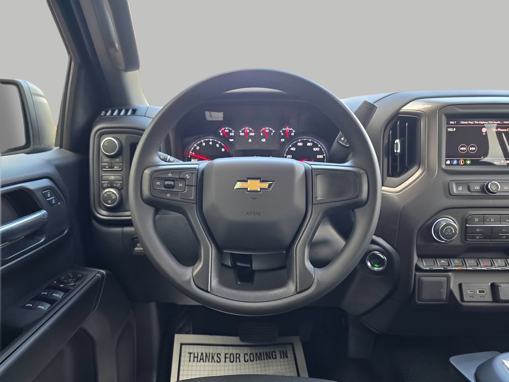 New 2026 Chevrolet Silverado 1500 Custom w/ Turbomax Blackout Package AWD/4WD image 12