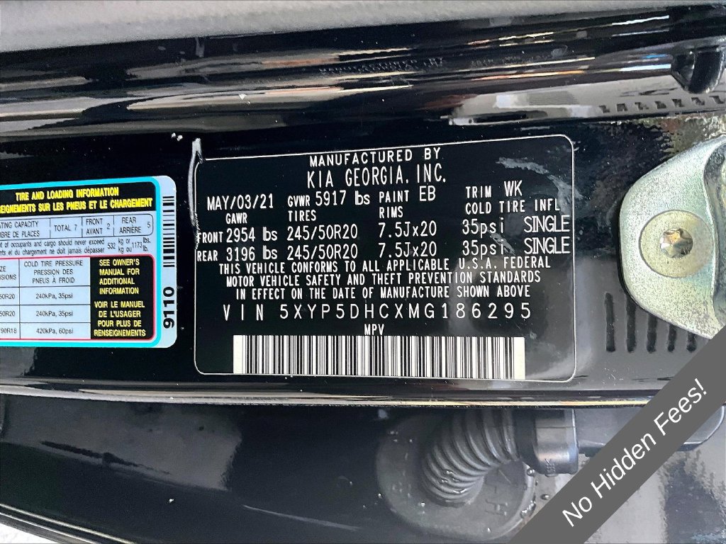 Used 2021 Kia Telluride SX w/ SX Prestige Package AWD/4WD image 30