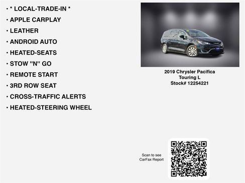 Used 2019 Chrysler Pacifica Touring-L image 7
