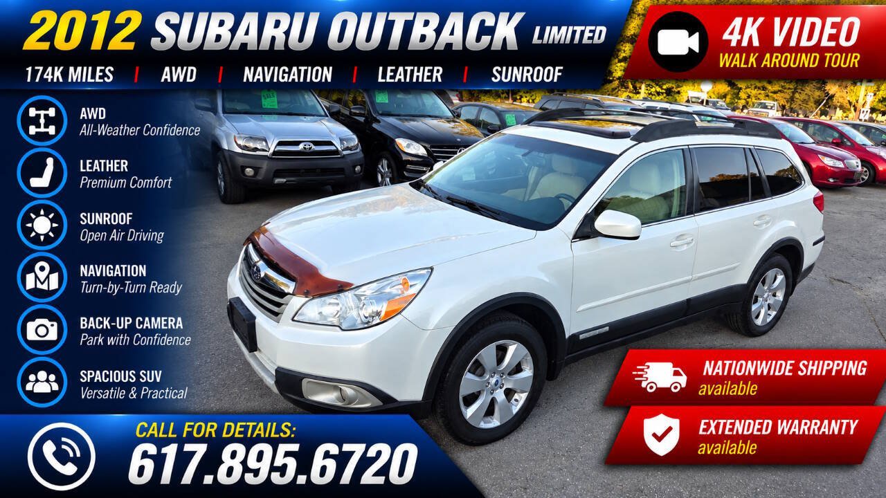 Used 2012 Subaru Outback 2.5i Limited AWD/4WD image 1