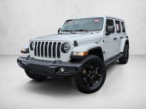 Used 2020 Jeep Wrangler Unlimited Sahara image 3