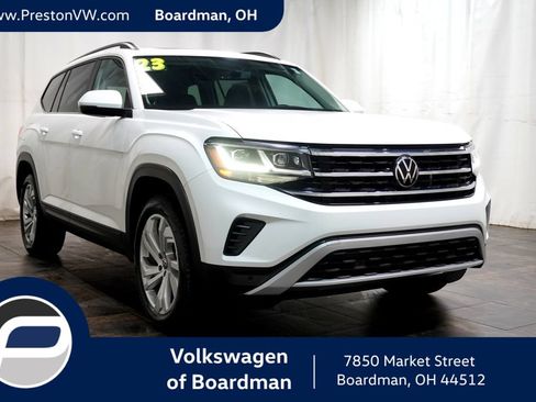 Used 2023 Volkswagen Atlas SE w/ Panoramic Sunroof Package AWD/4WD image 1