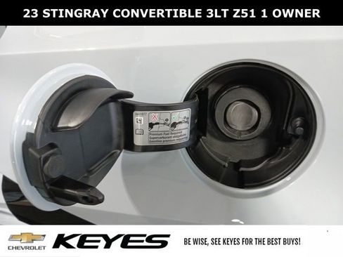 Used 2023 Chevrolet Corvette Stingray Premium Conv w/ Z51 Performance Package RWD image 39
