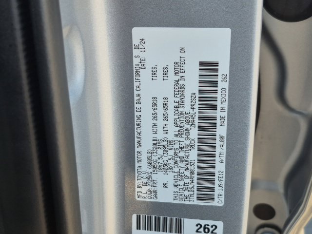 Used 2024 Toyota Tacoma TRD Sport w/ TRD Sport Upgrade Package AWD/4WD image 24