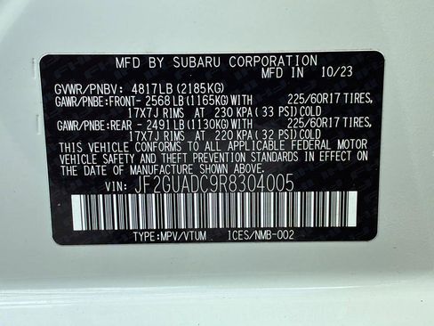 Used 2024 Subaru Crosstrek 2.0i Premium image 31