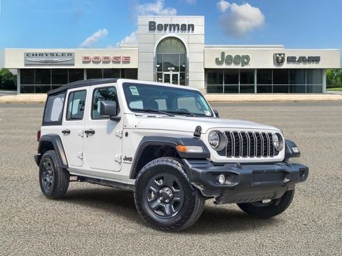 Used 2025 Jeep Wrangler Unlimited Sport AWD/4WD image 1