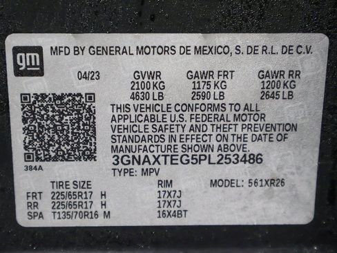 Used 2023 Chevrolet Equinox LT w/ Driver Convenience Package image 41