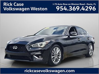 Used 2021 INFINITI Q50 Luxe