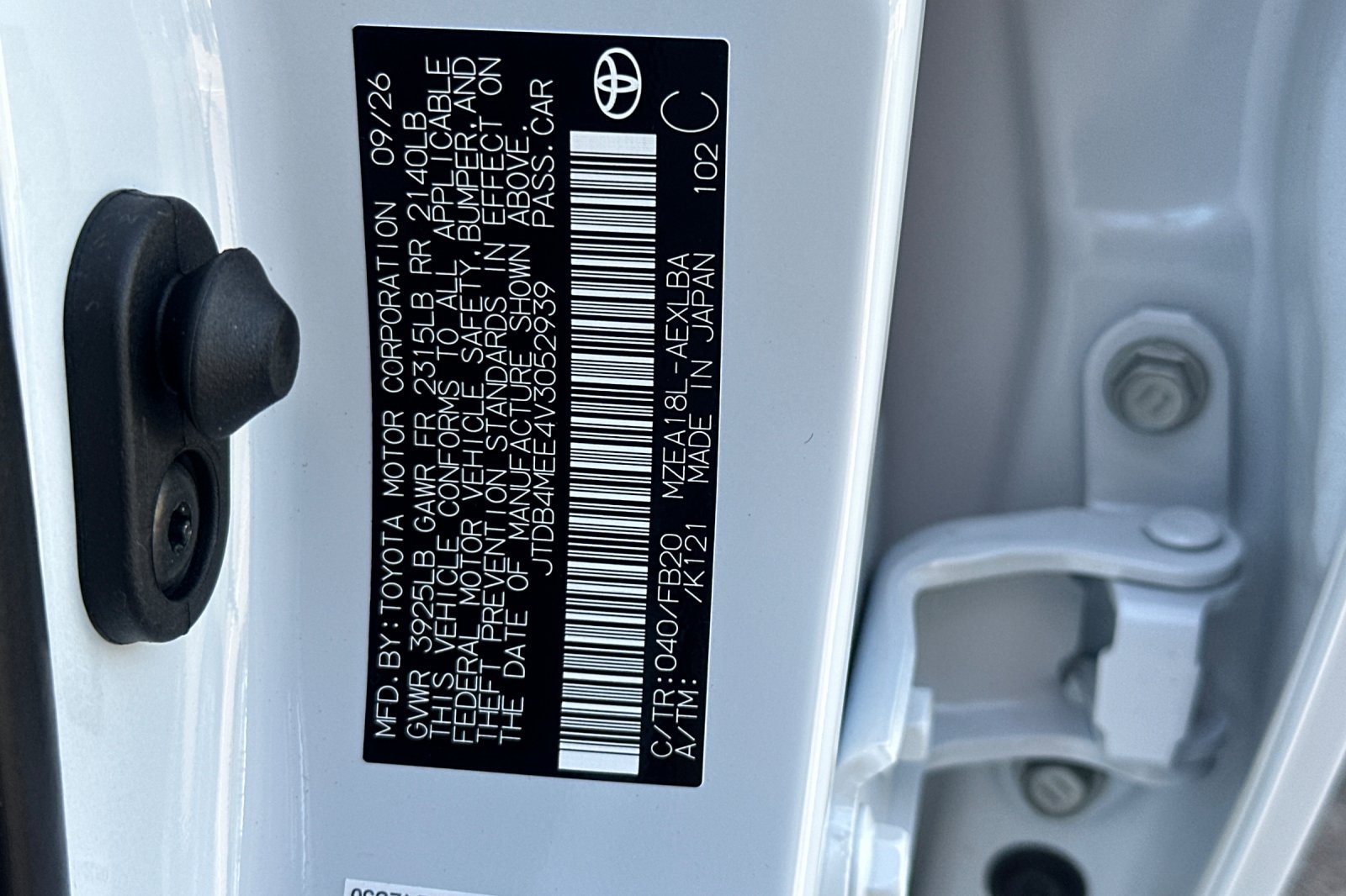 New 2027 Toyota Corolla LE w/ LE Premium Package FWD image 34