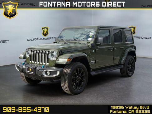 Used 2023 Jeep Wrangler Sahara w/ Cold Weather Group image 1