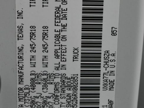 Used 2024 Toyota Tundra SR w/ SR Tow Package image 9