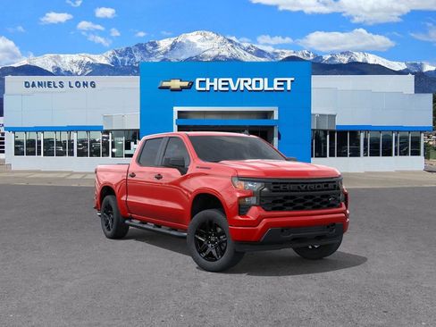 New 2025 Chevrolet Silverado 1500 Custom w/ Turbomax Blackout Package image 1