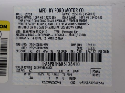 Used 2024 Ford Mustang Premium RWD image 42