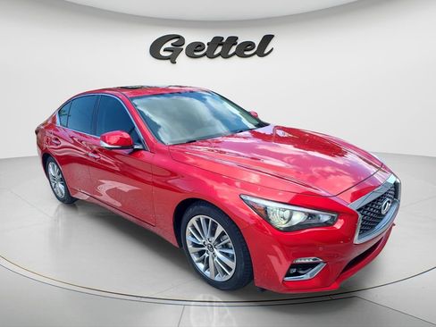 Used 2023 INFINITI Q50 Luxe w/ Cargo Package RWD image 3