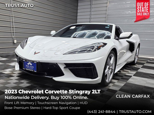 Used 2023 Chevrolet Corvette Stingray Preferred Cpe w/ 2LT RWD image 1