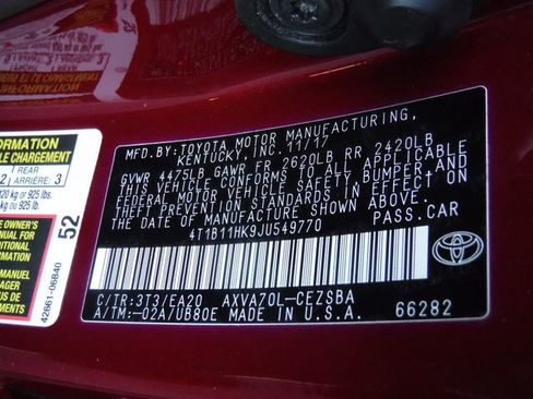 Used 2018 Toyota Camry SE image 38